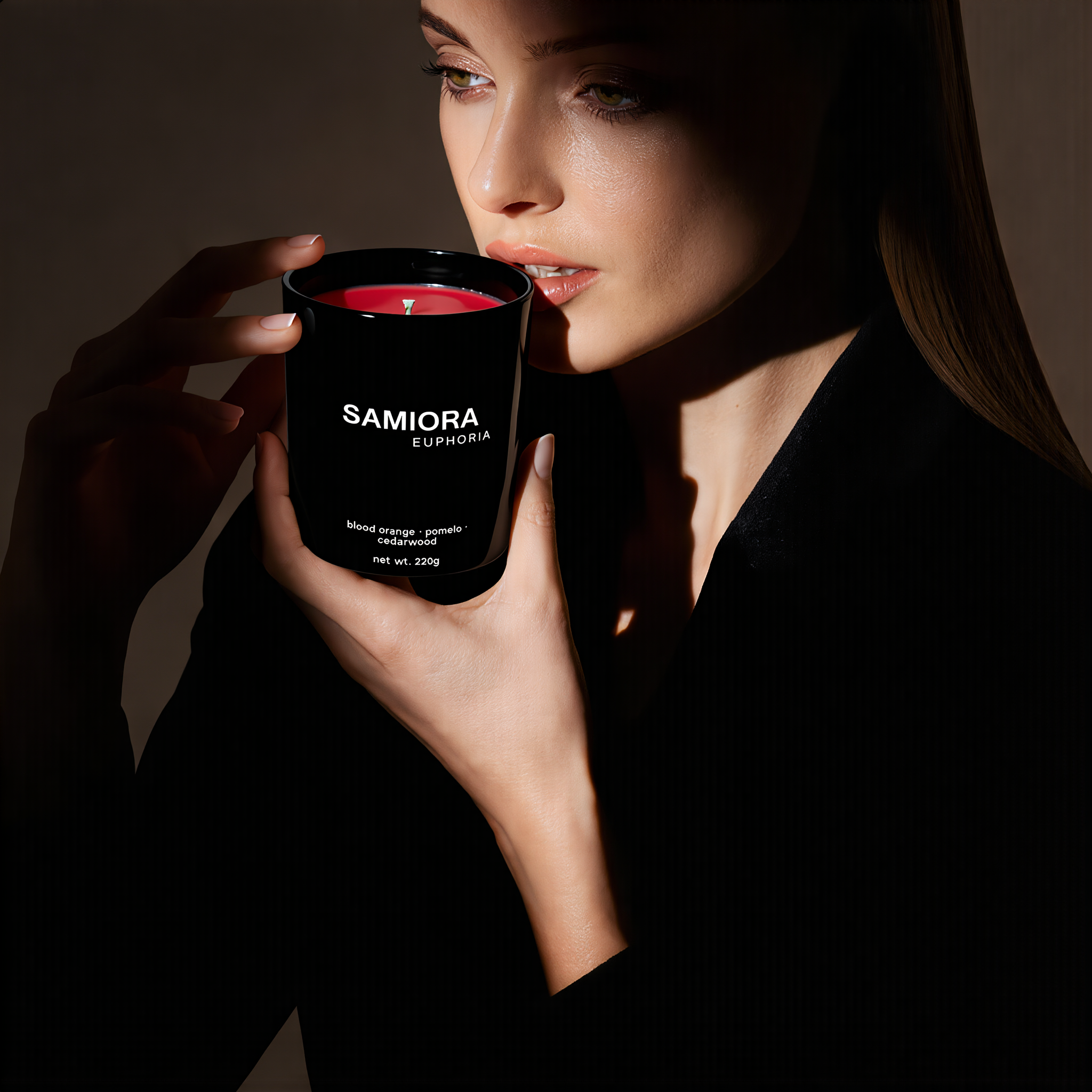 EUPHORIA: blood orange · pomelo · cedarwood