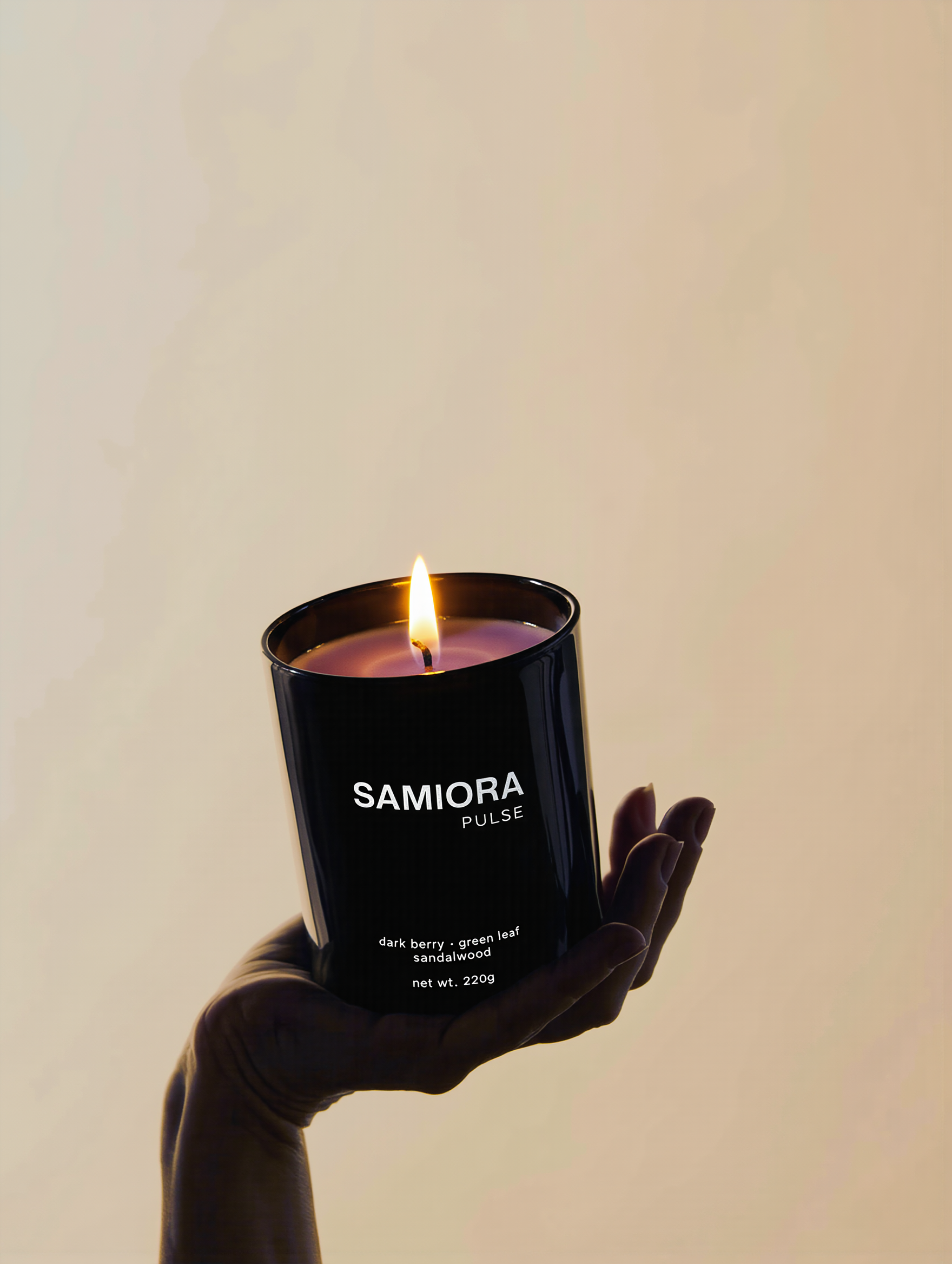 PULSE: dark berry · green leaf · sandalwood