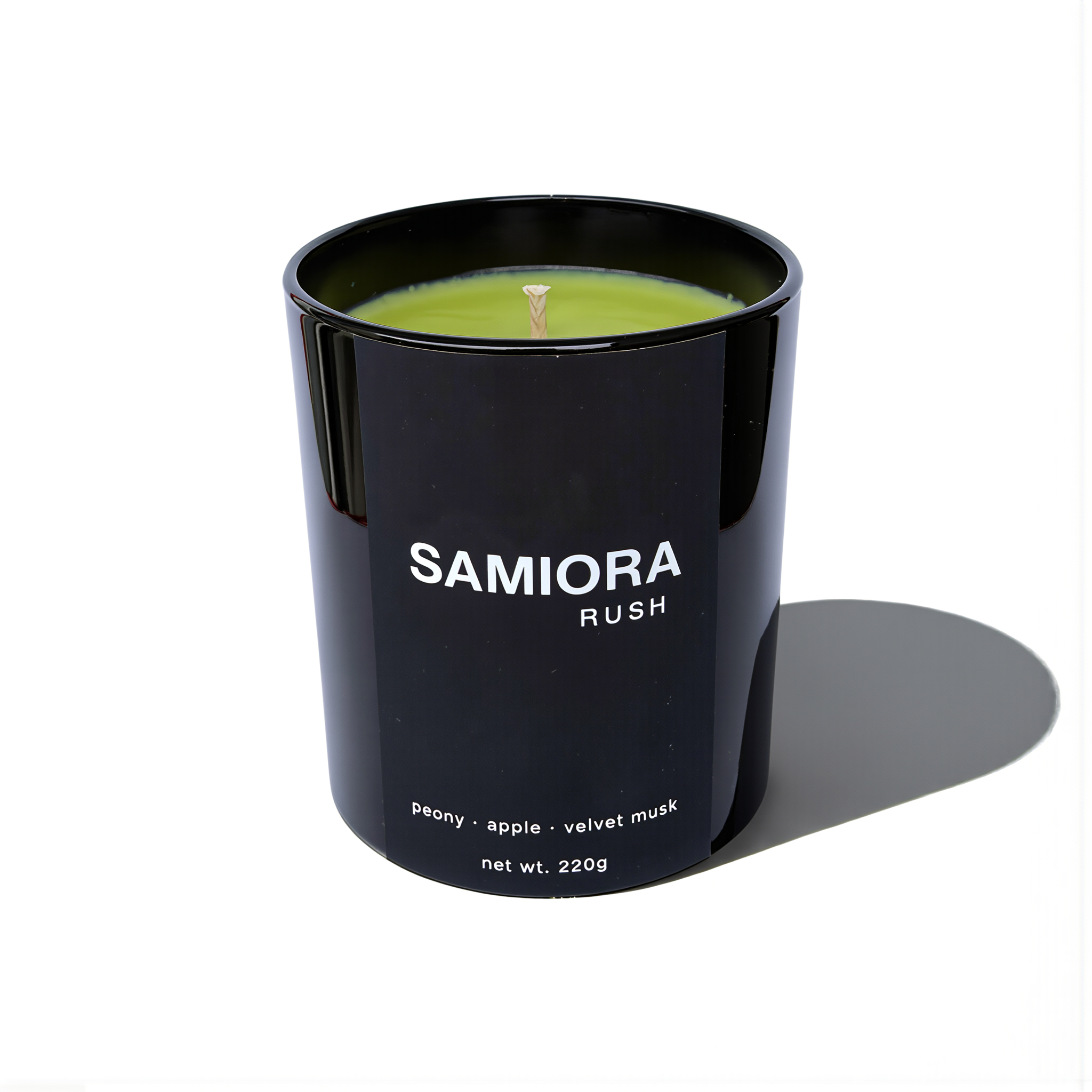 RUSH: peony · apple · velvet musk